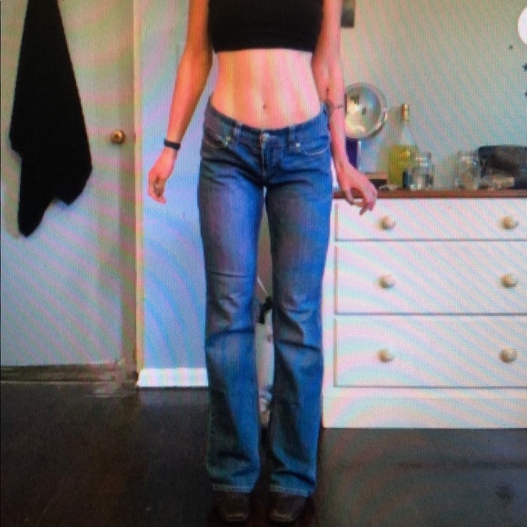 Seven7 Women's Blue and Navy Jeans - Picture 1 of 7